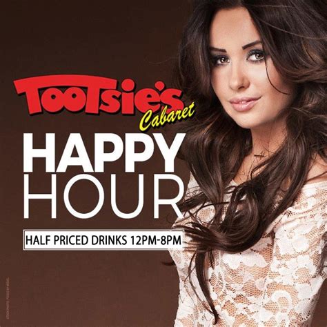 tootsie cabaret|tootsies happy hour.